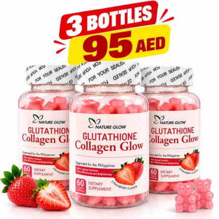 Nature’s Glow Glutathione Collagen Glow – Strawberry