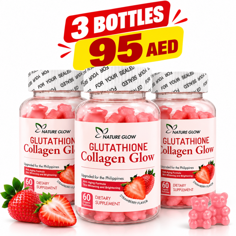 Nature’s Glow Glutathione Collagen Glow – Strawberry