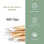 Bamboo Cotton Swabs