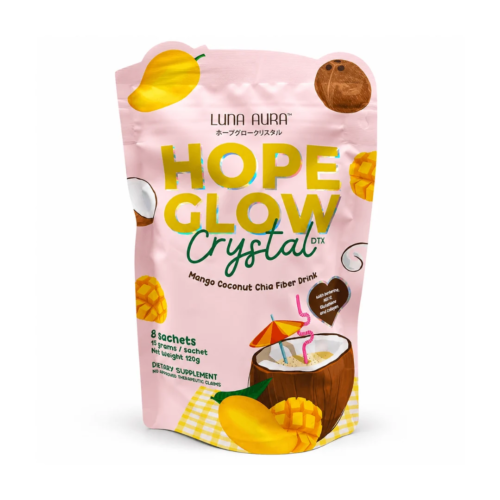 Hope Glow Crystal DTX – Mango Coconut Chia Fiber