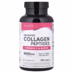 NeoCell, Grassfed Collagen Peptides + Vitamin C & Biotin, 180 Tablets