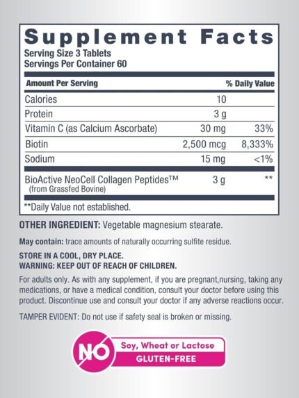 Neocell Super Collagen, Vitamin C + Biotin