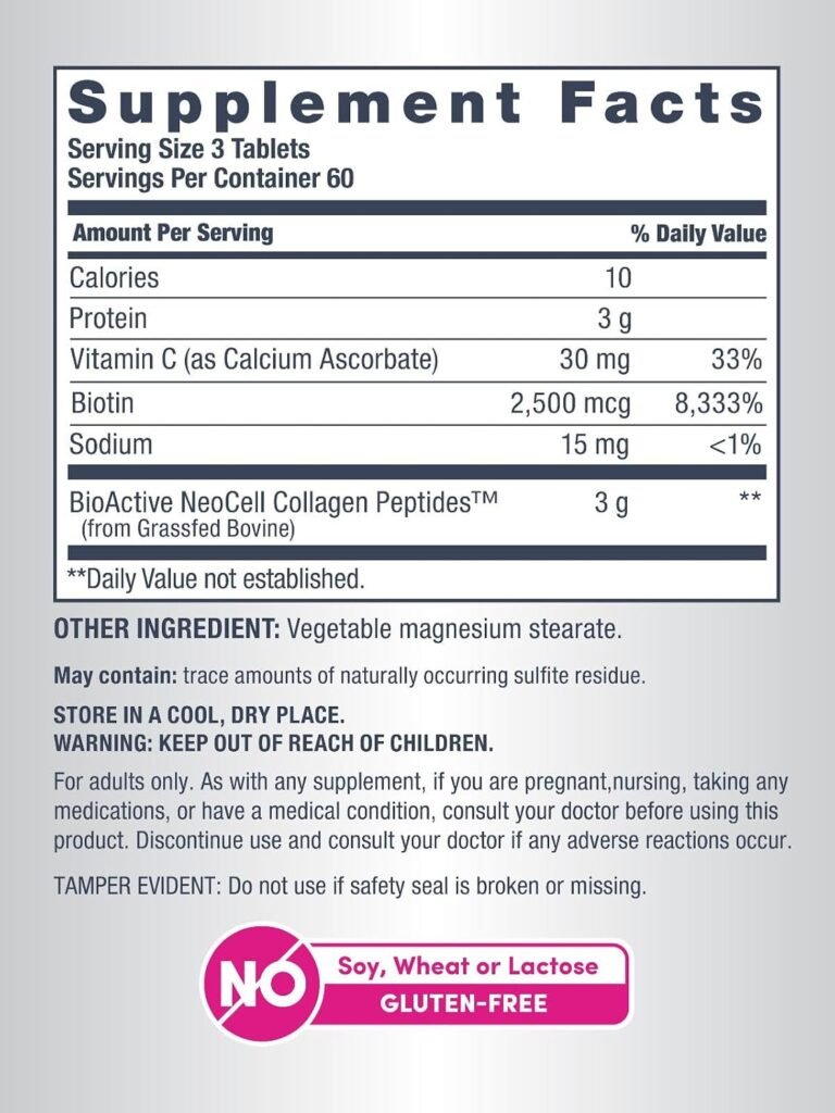Neocell Super Collagen, Vitamin C + Biotin