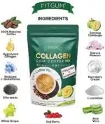 fitgum collagen chia coffee