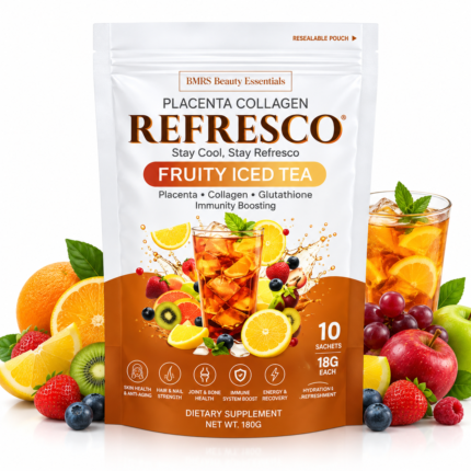BMRS Beauty Essentials Placenta Collagen Refresco – Fruity Iced Tea