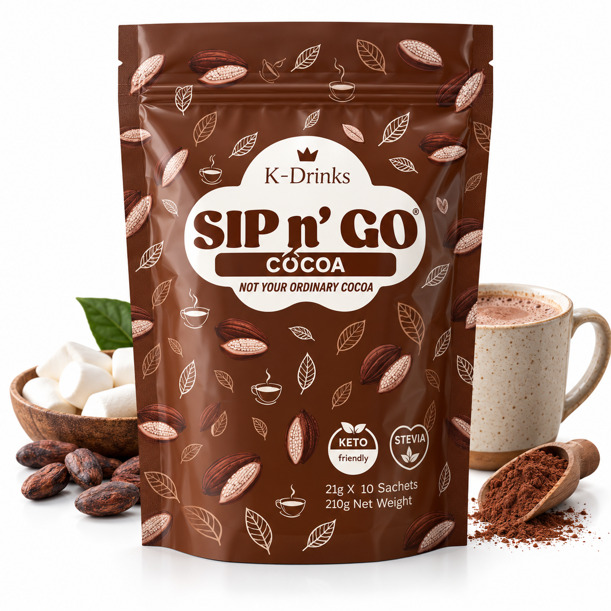 K-Drinks Sip n' Go COCOA K-Drinks Sip n' Go COCOA