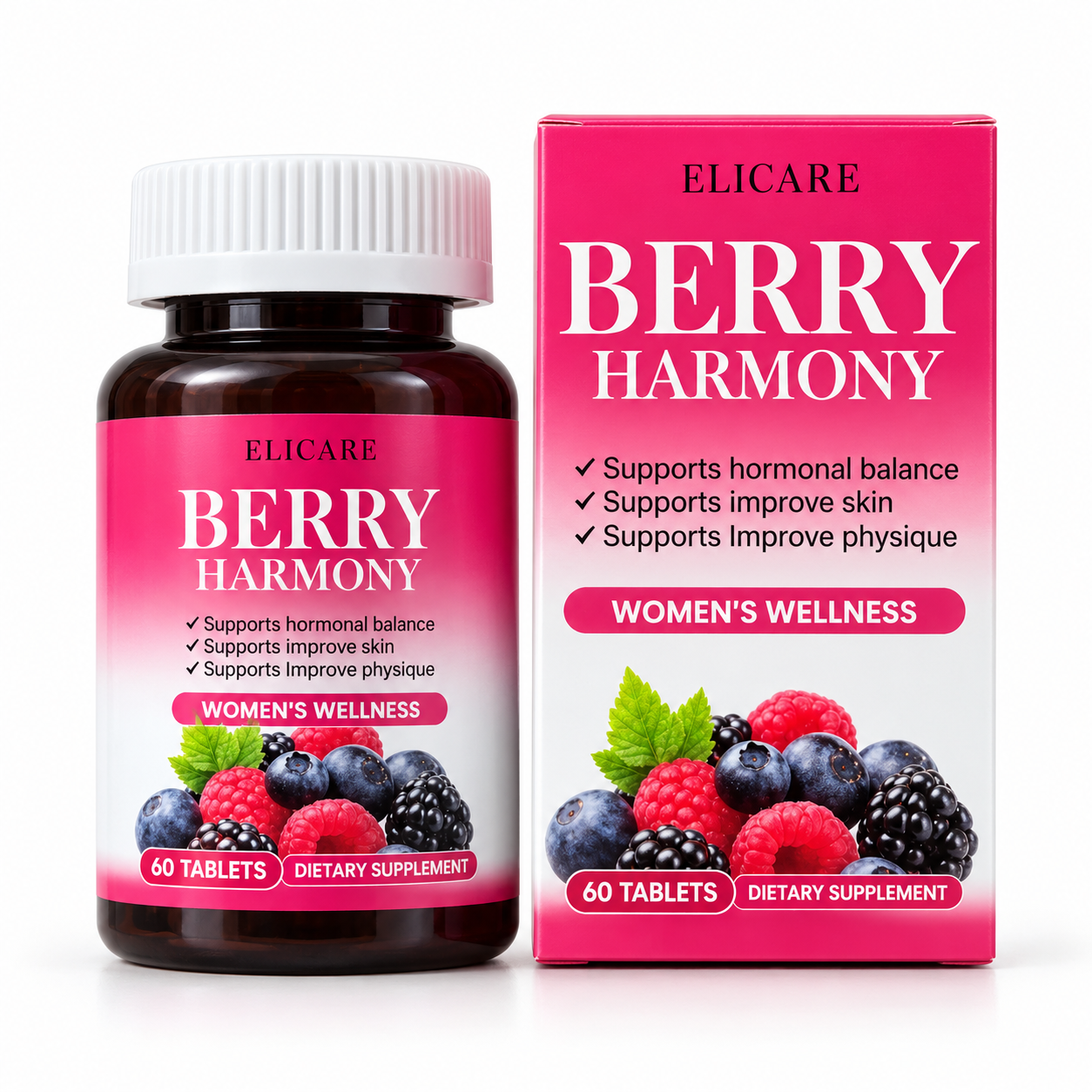 Berry Harmony Supplement Set Berry Harmony Women Wellness Hormonal Balance